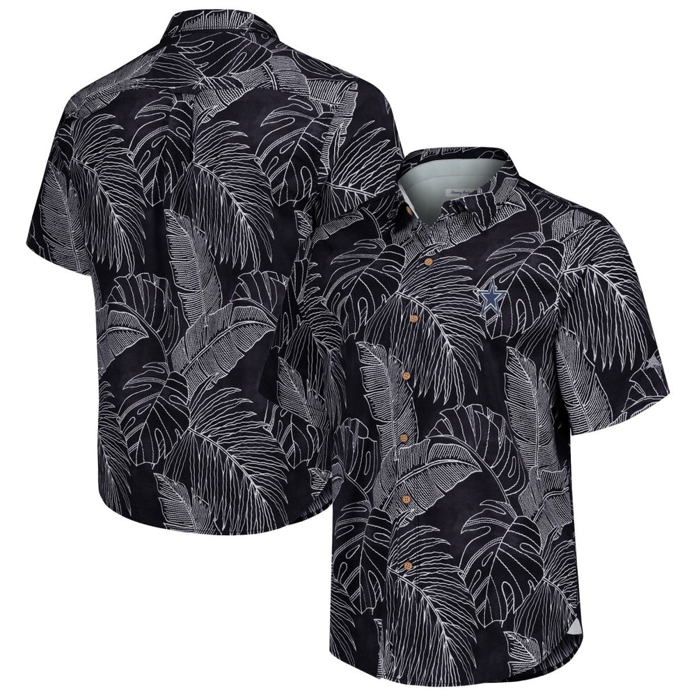 Dallas Cowboys Sport Vine Line Button-Down Shirt Navy | Tommy Bahama