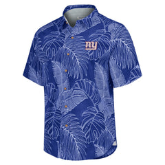 New York Giants Sport Vine Line Button-Down Shirt Royal | Tommy Bahama