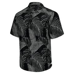 Miami Dolphins Sport Vine Line Button-Down Shirt Black | Tommy Bahama