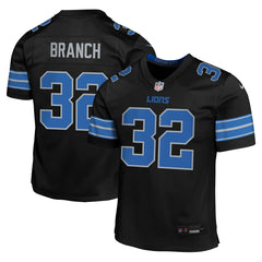 Brian Branch Detroit Lions Youth Game Jersey Black | Nike for Sale