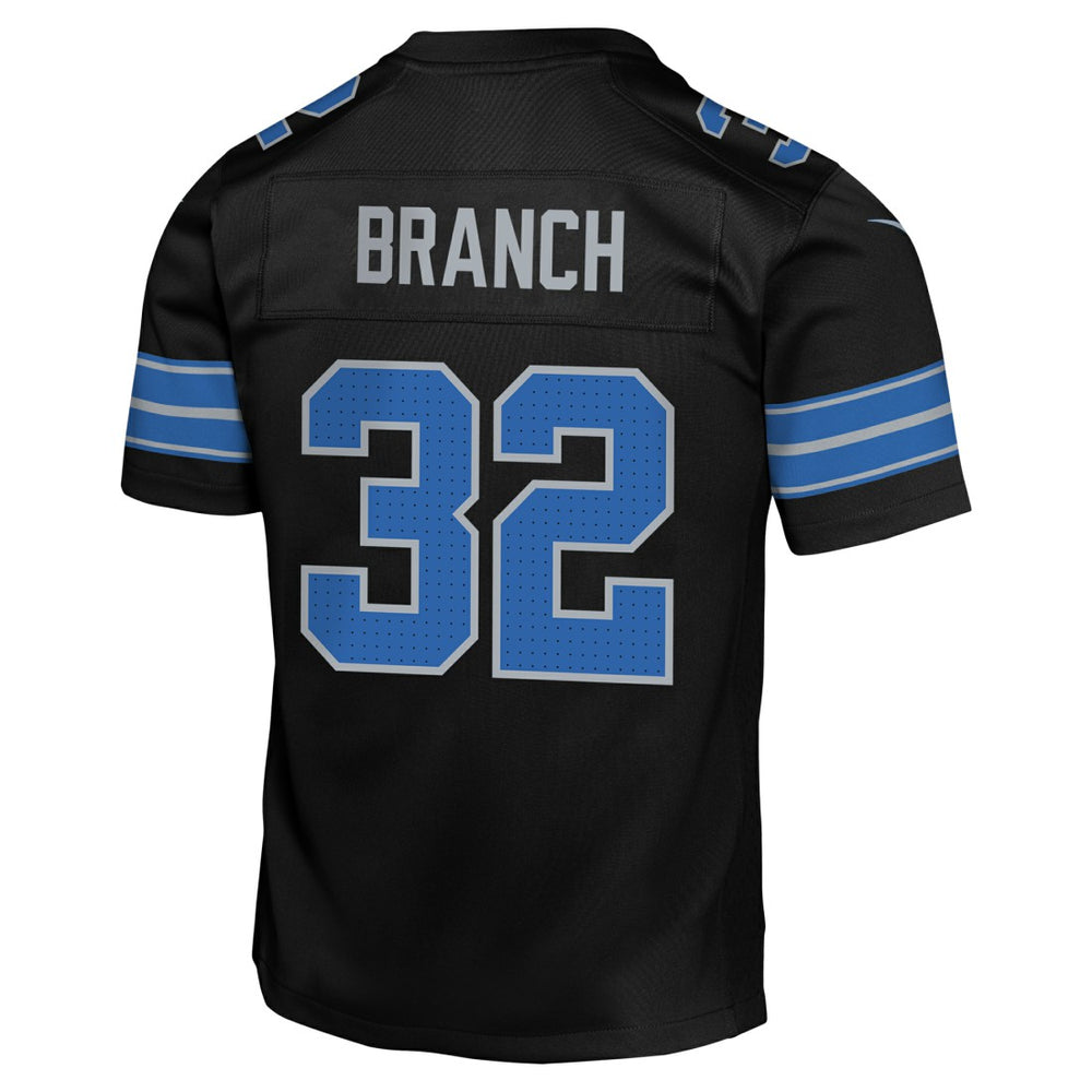 Brian Branch Detroit Lions Youth Game Jersey Black | Nike for Sale