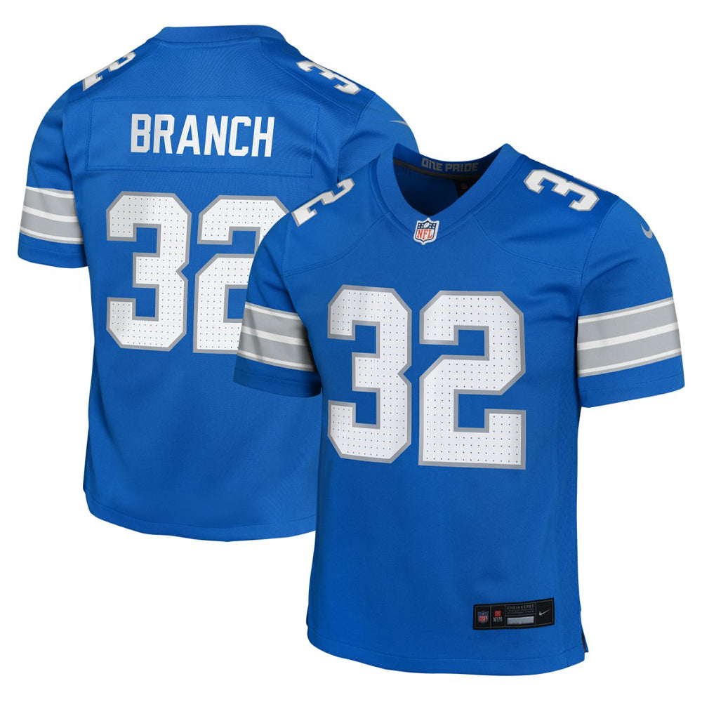 Brian Branch Detroit Lions Youth Game Jersey Blue | Nike for Sale