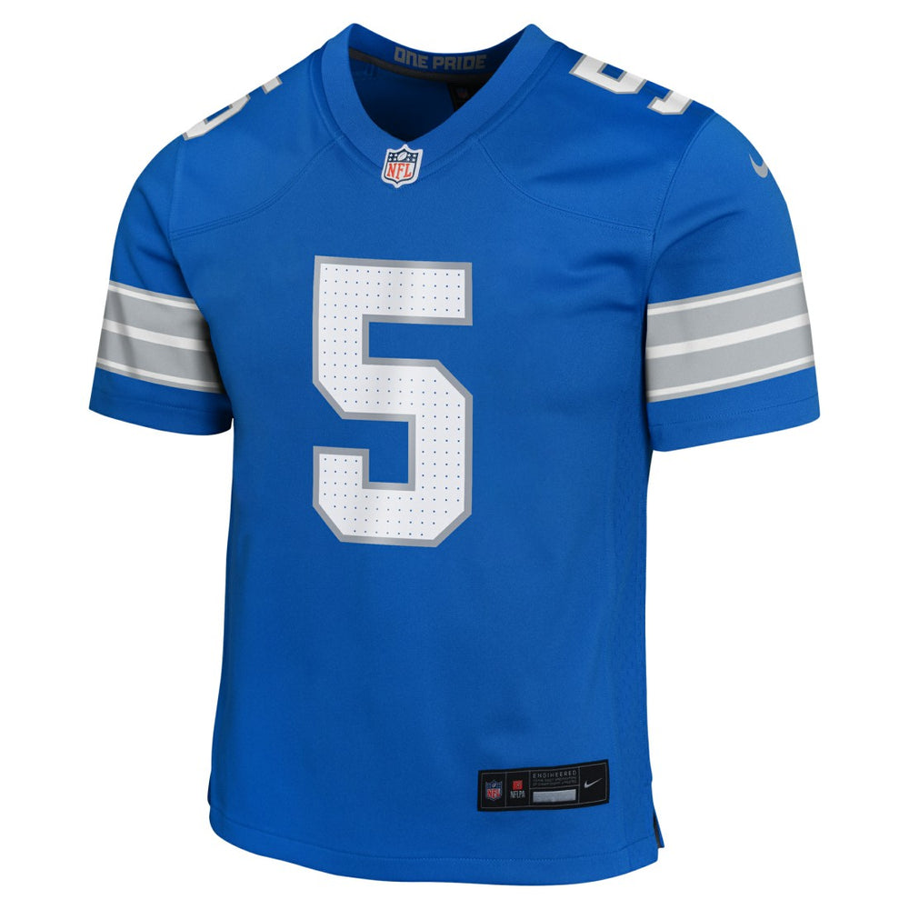 David Montgomery Detroit Lions Youth Game Jersey Blue | Nike for Sale