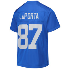 Sam LaPorta Detroit Lions Youth Game Jersey Blue | Nike for Sale