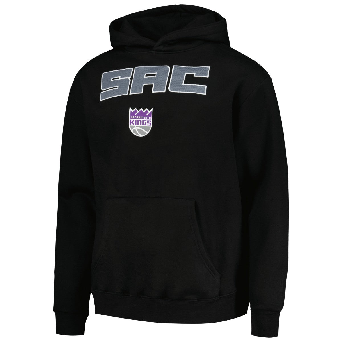Sacramento Kings Stadium Essentials Unisex Terrace Pullover Hoodie Black - NBA