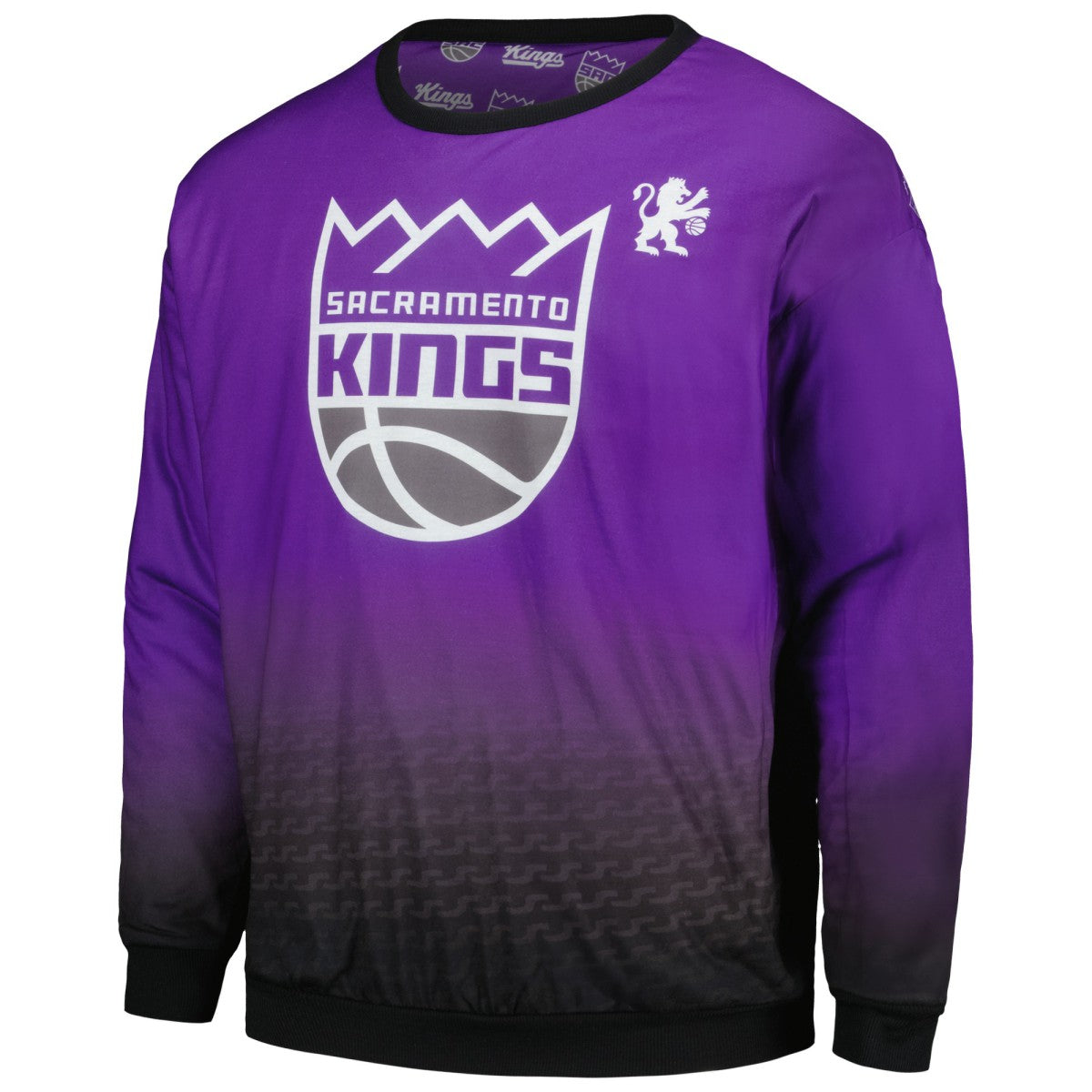 Sacramento Kings Stadium Essentials Unisex Full Capacity Reversible Pullover Sweatshirt Purple/Gray - NBA