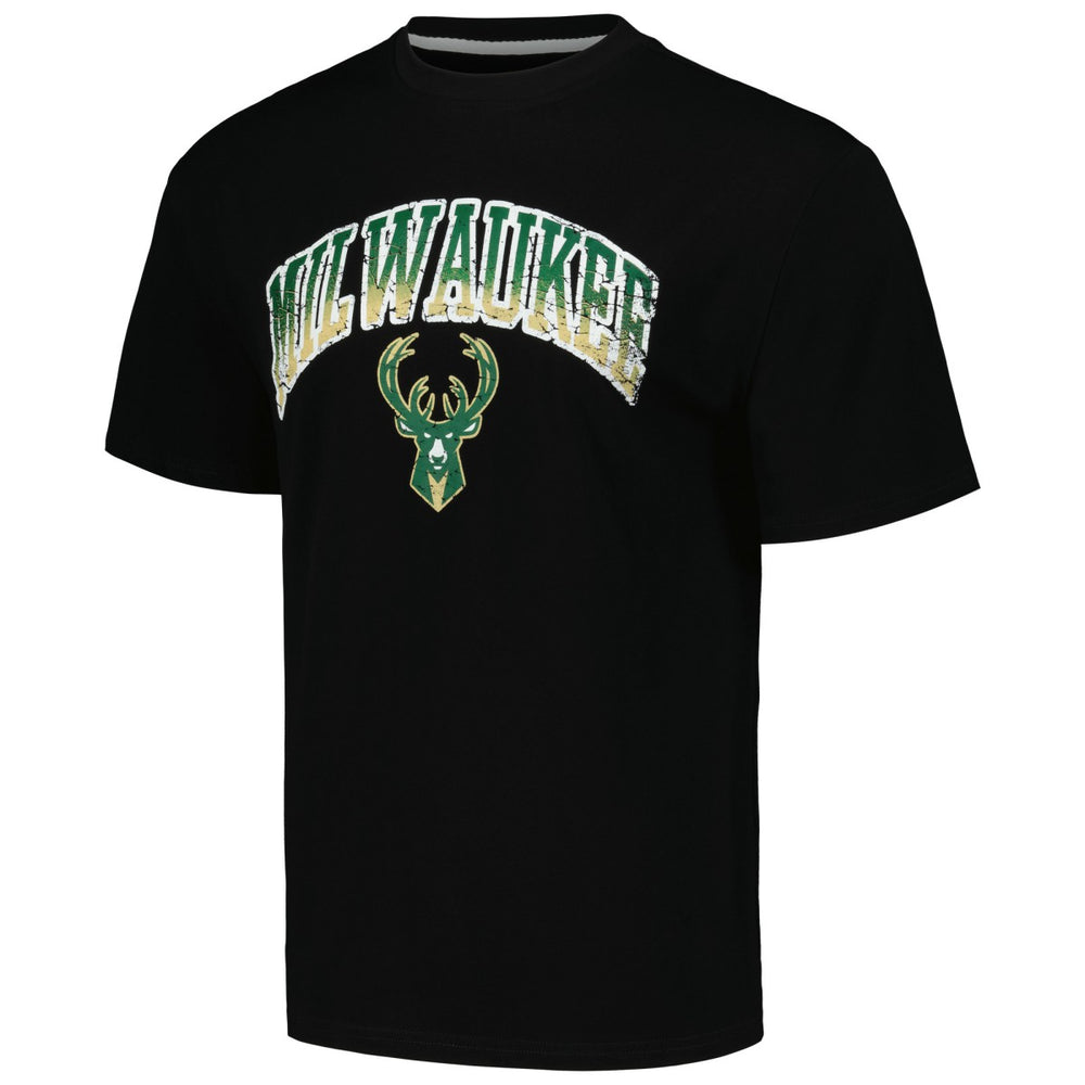 Milwaukee Bucks Stadium Essentials Unisex Terrace T-Shirt Black - NBA