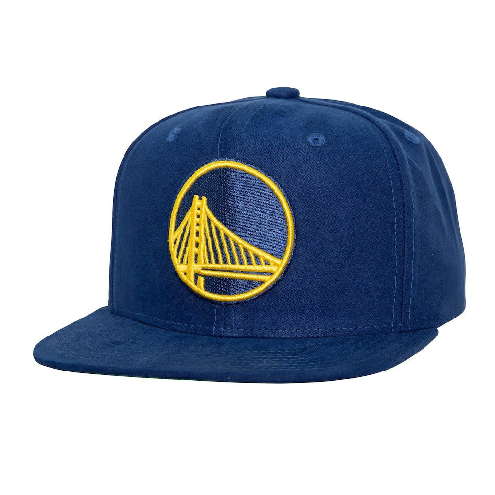 Golden State Warriors Sweet Suede Snapback Hat Royal - NBA