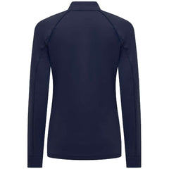 Winnipeg Jets Levelwear Women's Kinetic Insignia Core Quarter-Zip Pullover Top - Navy - NHL