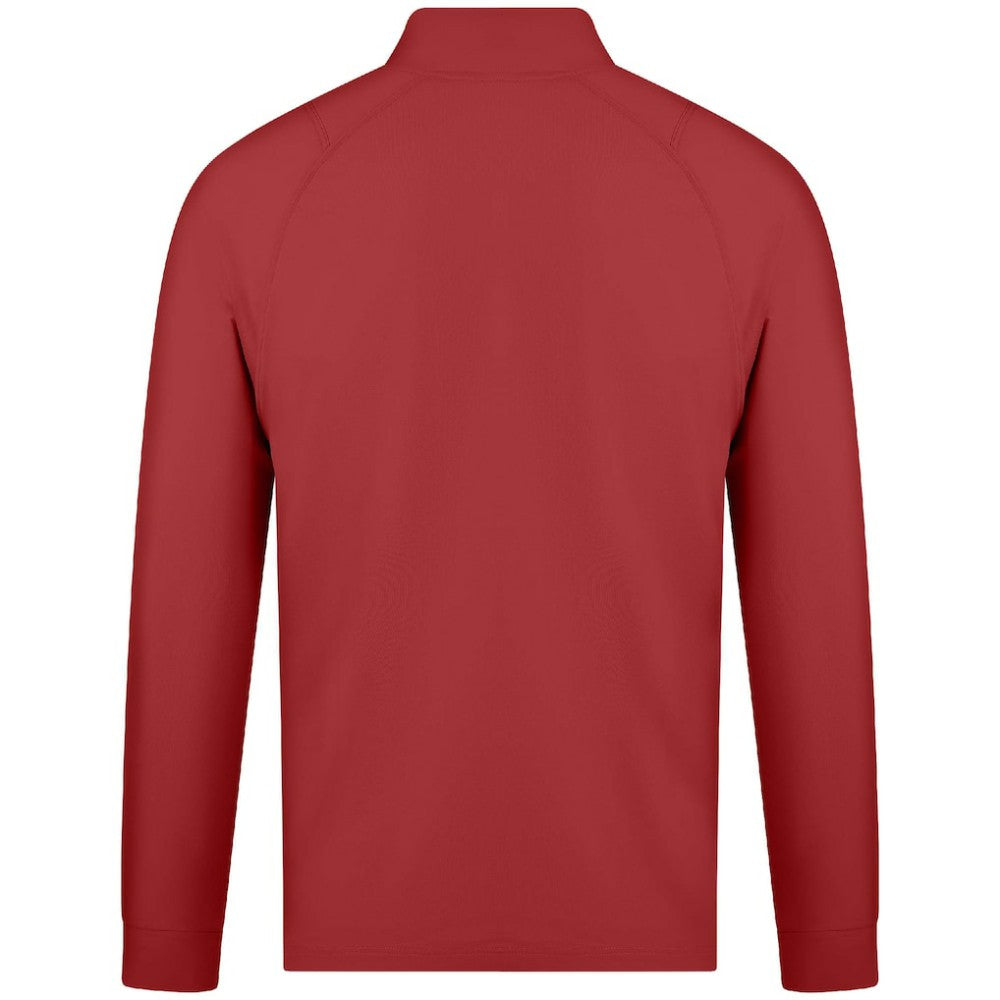 Carolina Hurricanes Levelwear Theory Insignia Core Quarter-Zip Pullover Top - Red - NHL