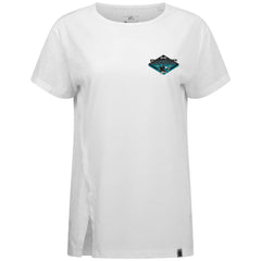 San Jose Sharks Levelwear Women's Influx Club Patch 2.0 T-Shirt - White - NHL