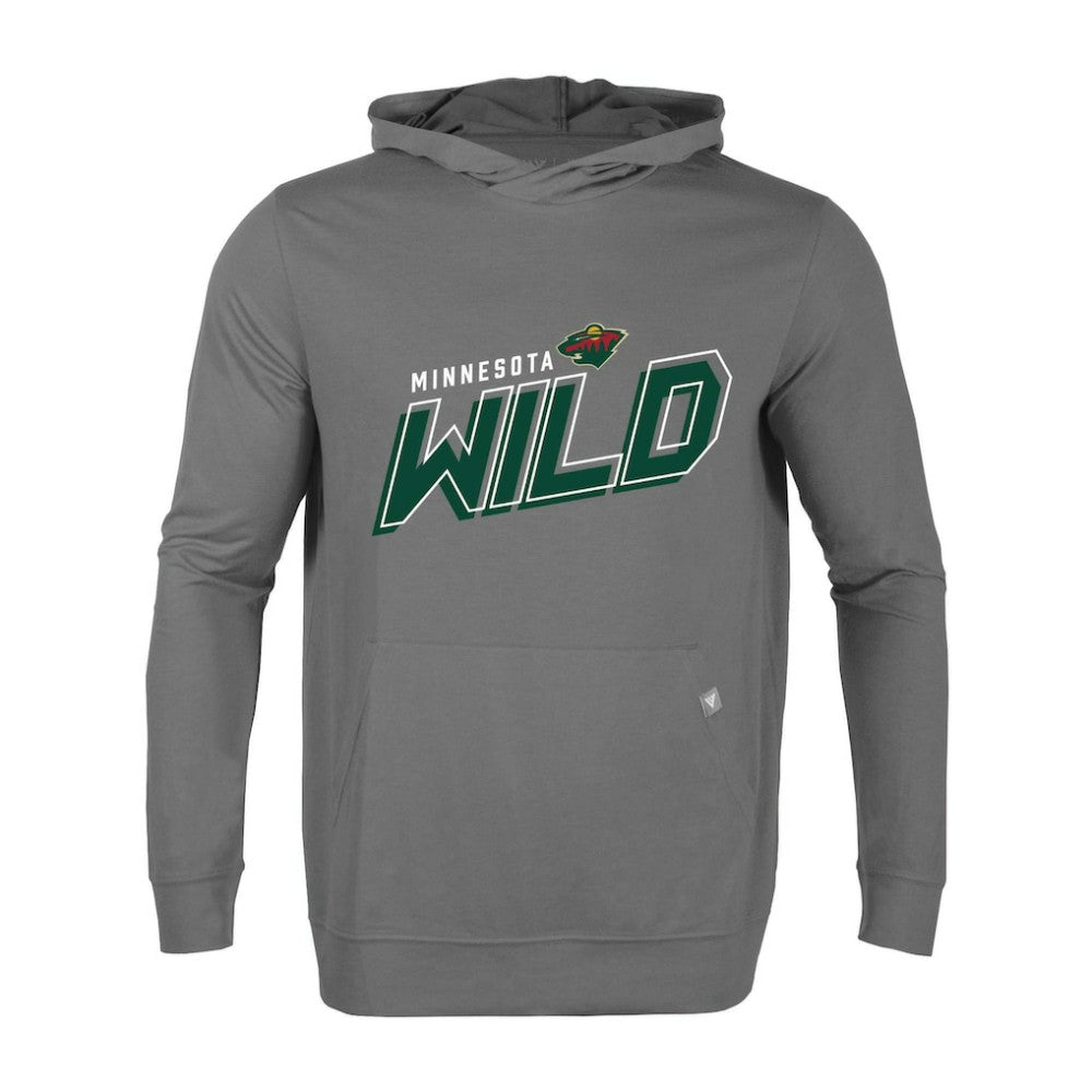 Minnesota Wild Levelwear Relay Premier 2.0 Pullover Hoodie - Gray - NHL