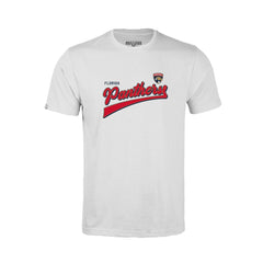 Florida Panthers Levelwear Youth Little Richmond Retro Script T-Shirt - White - NHL