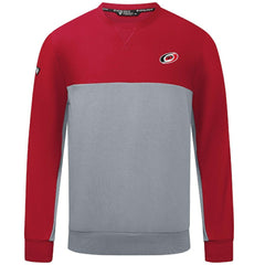 Carolina Hurricanes Levelwear Legacy Insignia Core Sweatshirt - Red/Gray - NHL