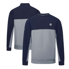 Winnipeg Jets Levelwear Legacy Insignia Core Sweatshirt - Navy/Gray - NHL