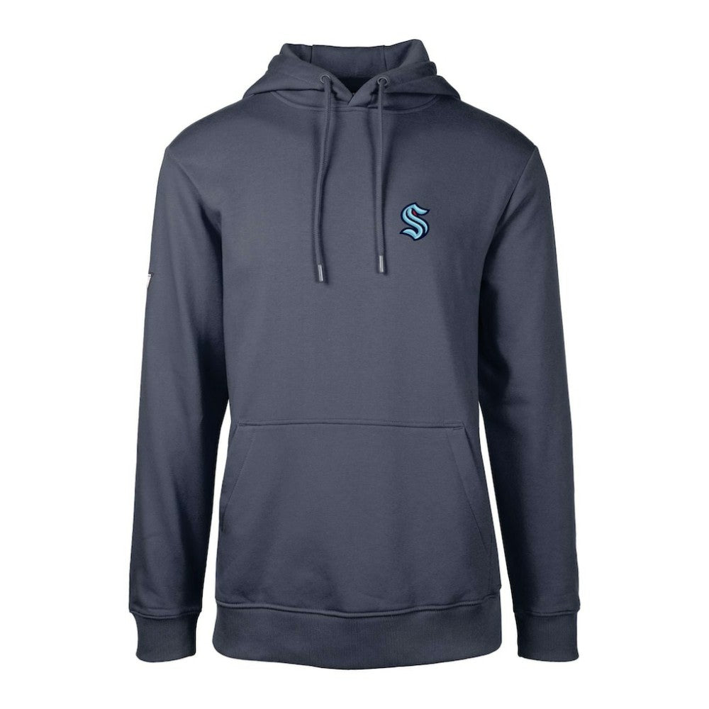 Seattle Kraken Levelwear Podium Insignia Core Pullover Hoodie - Deep Sea Blue - NHL