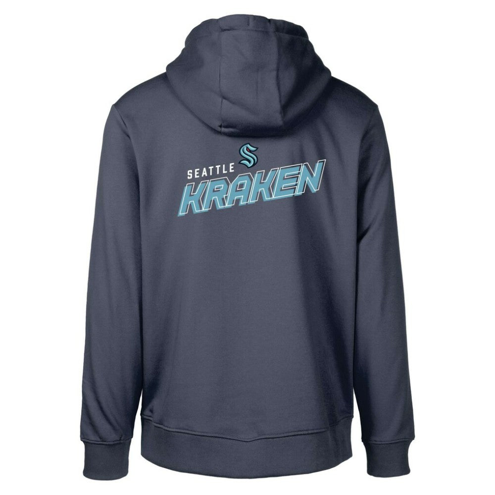 Seattle Kraken Levelwear Podium Insignia Core Pullover Hoodie - Deep Sea Blue - NHL
