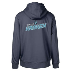 Seattle Kraken Levelwear Podium Insignia Core Pullover Hoodie - Deep Sea Blue - NHL