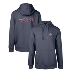 Colorado Avalanche Levelwear Podium Insignia Core Pullover Hoodie - Navy - NHL