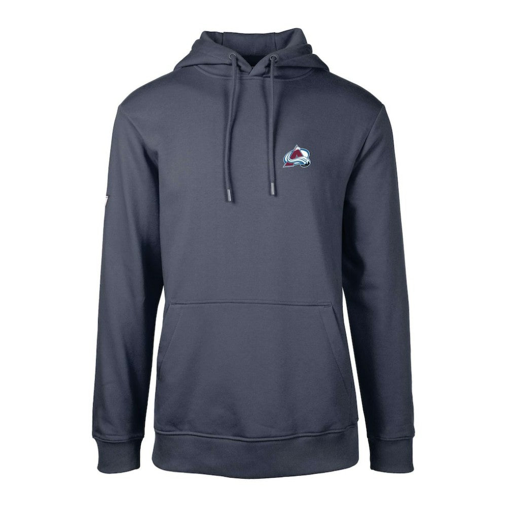 Colorado Avalanche Levelwear Podium Insignia Core Pullover Hoodie - Navy - NHL