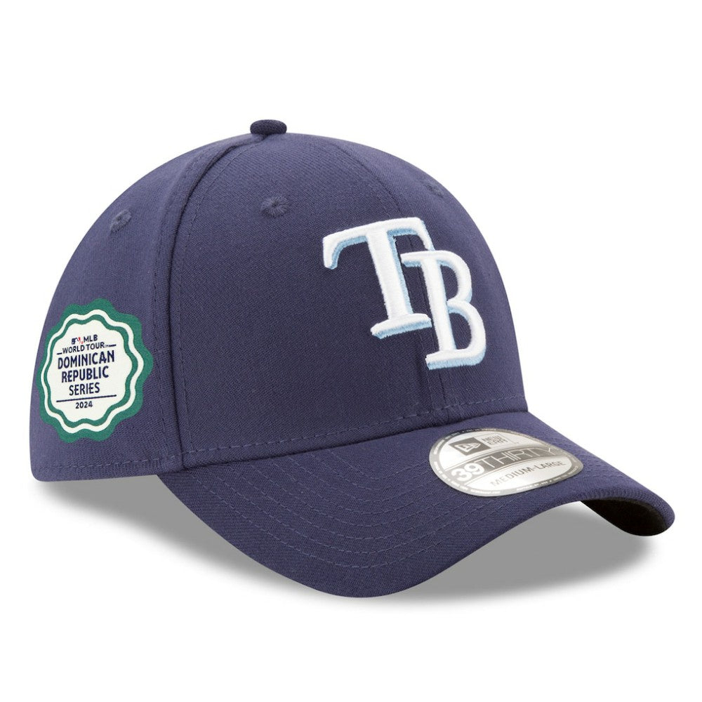 Tampa Bay Rays New Era 2024 MLB World Tour: Dominican Republic Series 39THIRTY Flex Hat - MLB