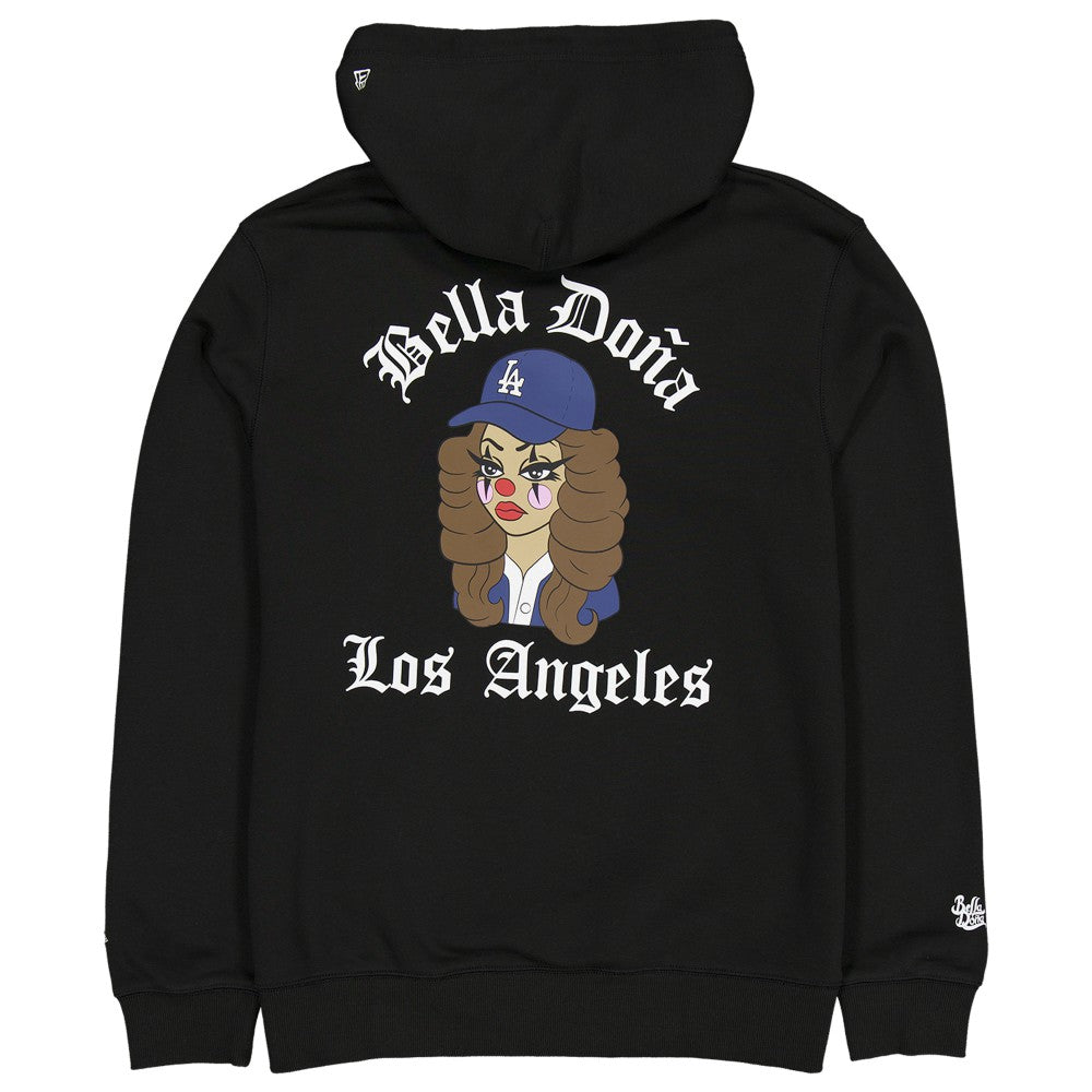 New Era Women's Bella Dona x Los Angeles Dodgers Pullover Hoodie - MLB