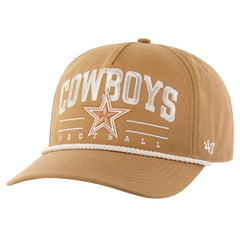 Dallas Cowboys '47 Roscoe Rope Hitch Adjustable Hat Tan | 47 brand