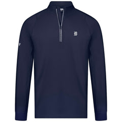 Detroit Tigers Levelwear Theory Insignia Quarter-Zip Pullover - MLB