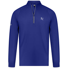 Kansas City Royals Levelwear Theory Insignia Quarter-Zip Pullover - MLB