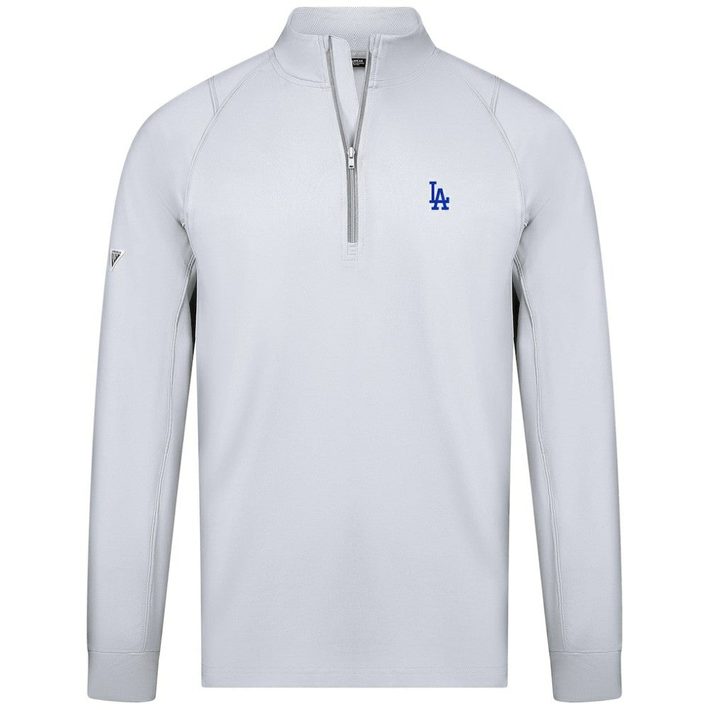 Los Angeles Dodgers Levelwear Theory Insignia Quarter-Zip Pullover - MLB