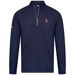 Boston Red Sox Levelwear Theory Insignia Quarter-Zip Pullover - MLB