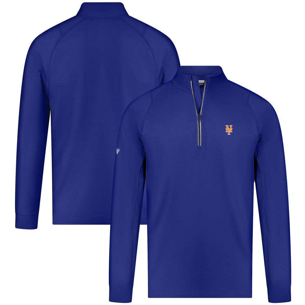 New York Mets Levelwear Theory Insignia Quarter-Zip Pullover - MLB