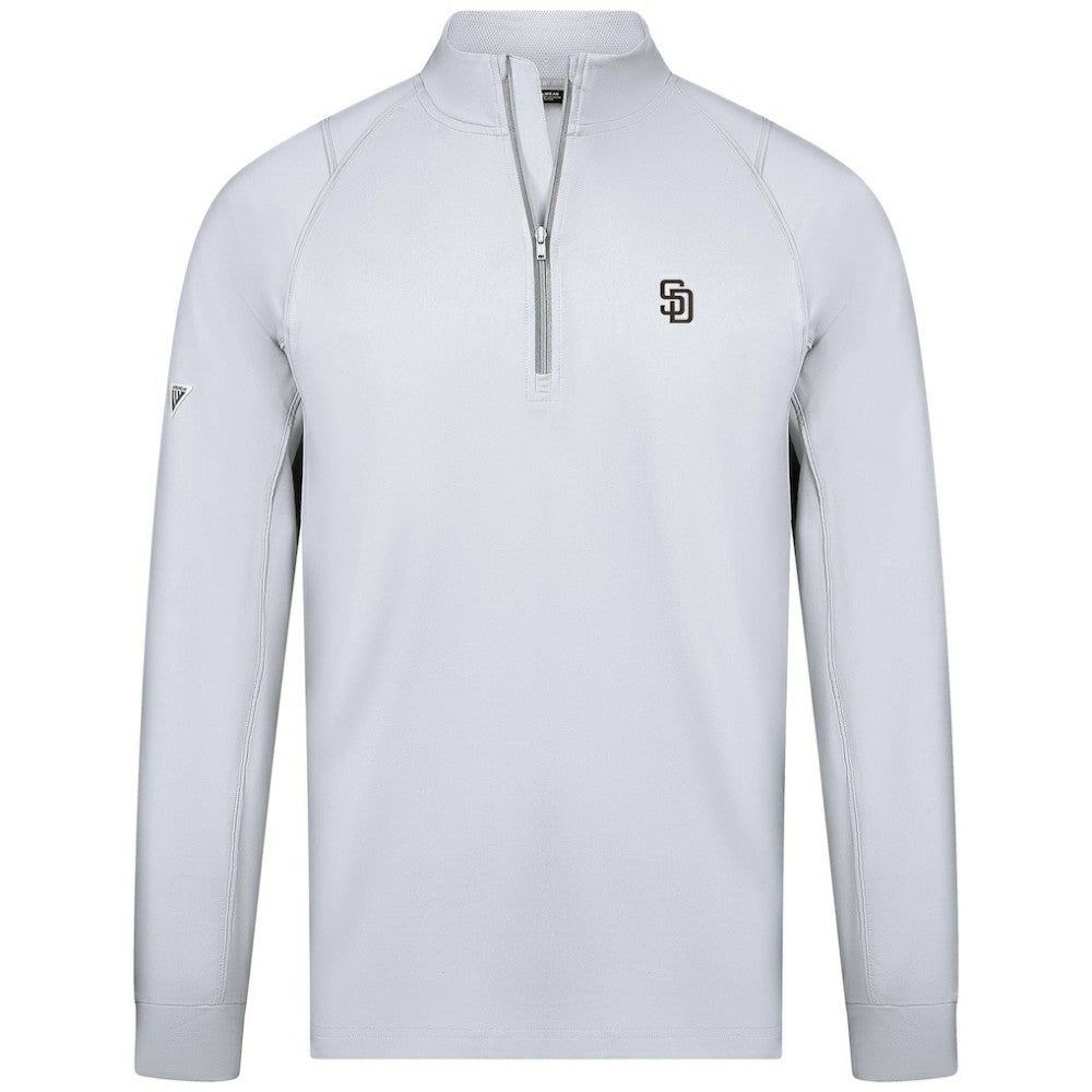 San Diego Padres Levelwear Theory Insignia Quarter-Zip Pullover - MLB