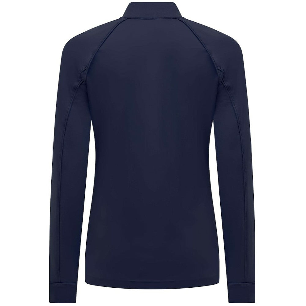Atlanta Braves Levelwear Women's Kinetic Insignia Quarter-Zip Pullover - MLB