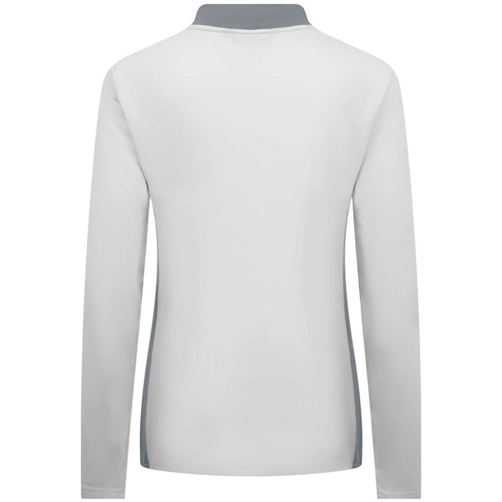 Chicago Cubs Levelwear Women's Moxie Insignia Quarter-Zip Pullover - MLB