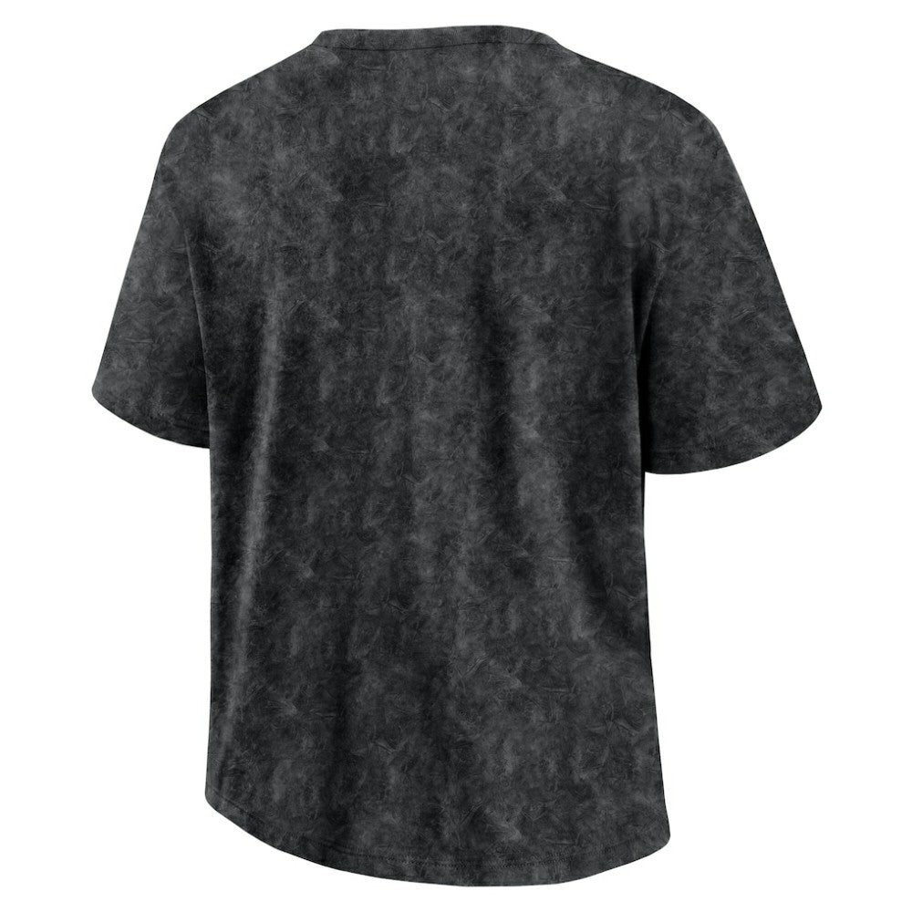 Vegas Golden Knights Fanatics Women's Faded Wash T-Shirt - Black - NHL
