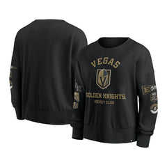 Vegas Golden Knights Fanatics Women's Go Team Pullover Sweatshirt - Black - NHL