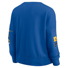 St. Louis Blues Fanatics Women's Go Team Pullover Sweatshirt - Blue - NHL