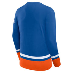 New York Islanders Fanatics High Point Long Sleeve T-Shirt - Royal - NHL
