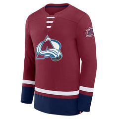 Colorado Avalanche Fanatics High Point Long Sleeve T-Shirt - Burgundy - NHL