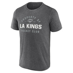 Los Angeles Kings Fanatics Property Of T-Shirt - Heather Charcoal - NHL
