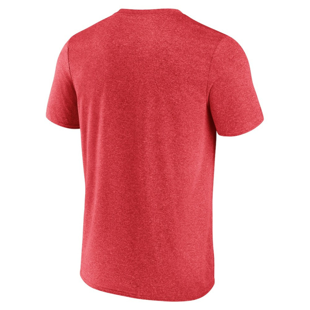 Calgary Flames Fanatics Property Of T-Shirt - Heather Red - NHL