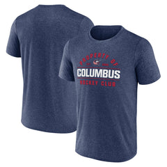 Columbus Blue Jackets Fanatics Property Of T-Shirt - Heather Navy - NHL