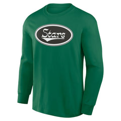 Dallas Stars Fanatics Rewind Long Sleeve T-Shirt - Kelly Green - NHL