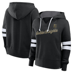 Vegas Golden Knights Fanatics Women's Oversized Seize Pullover Hoodie - Black - NHL