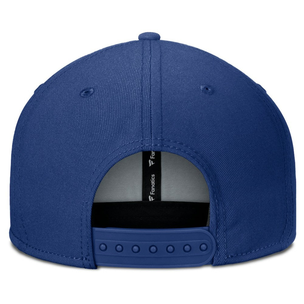 Tampa Bay Lightning Fanatics Fundamental Gino Stack Snapback Hat - Blue - NHL