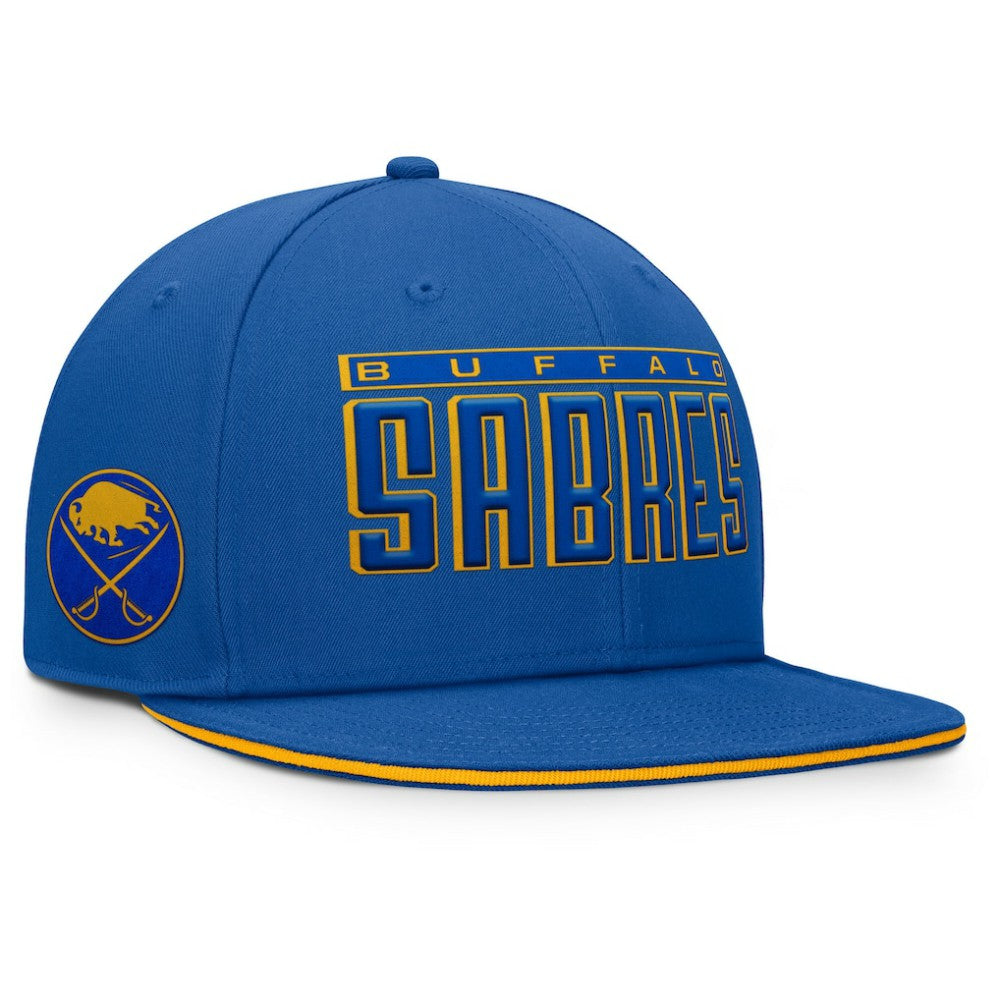 Buffalo Sabres Fanatics Fundamental Gino Stack Snapback Hat - Royal - NHL