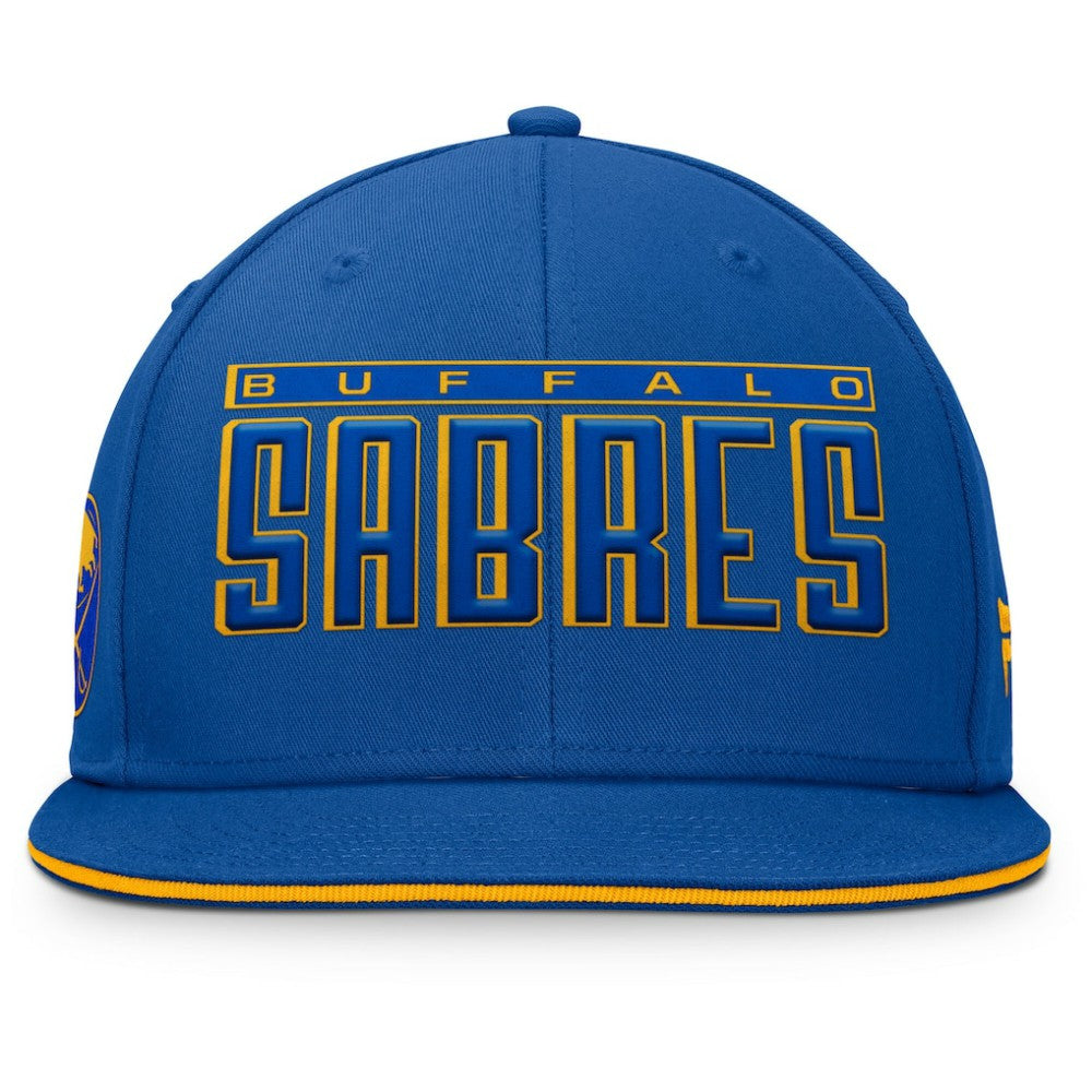 Buffalo Sabres Fanatics Fundamental Gino Stack Snapback Hat - Royal - NHL