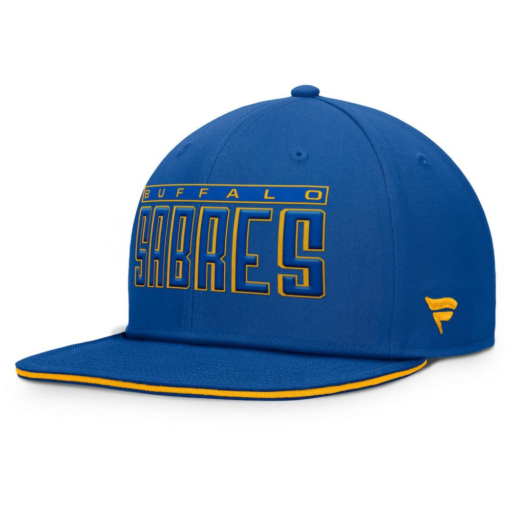 Buffalo Sabres Fanatics Fundamental Gino Stack Snapback Hat - Royal - NHL