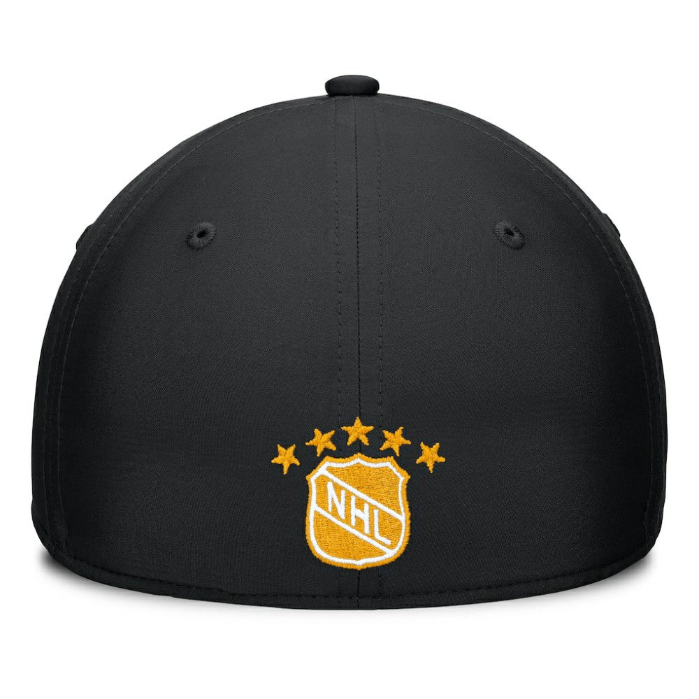 Boston Bruins Fanatics Heritage Captain Flex Hat - Black/Gold - NHL